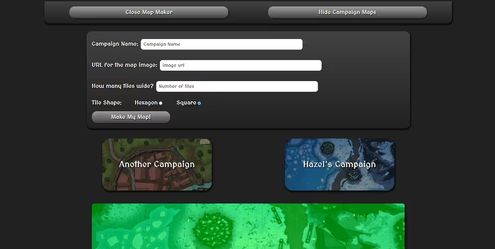 Dungeons & Dragons map builder